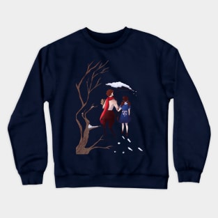 Tumnus and Lucy Crewneck Sweatshirt